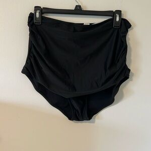 Super high waisted swim bottoms